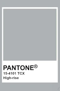 pantone tcx high rise grey